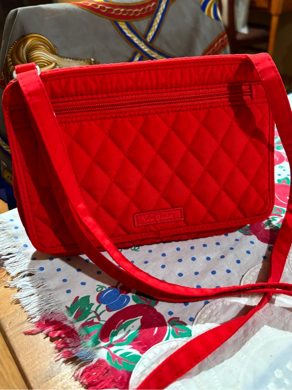Vera Bradley Small Quilted Crossbody Bag